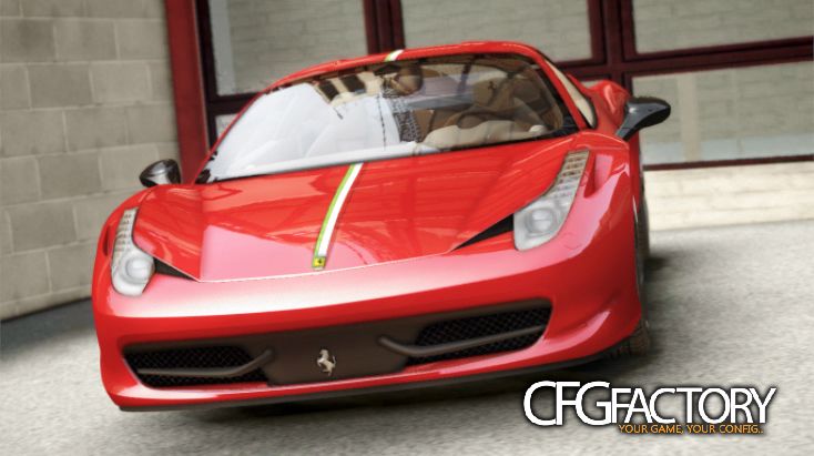 Ferrari 458 Italia Scuderia Paintjob