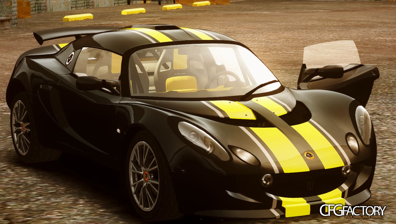 2006 Lotus Exige Cup 240 'Sport Stripes' PaintJob