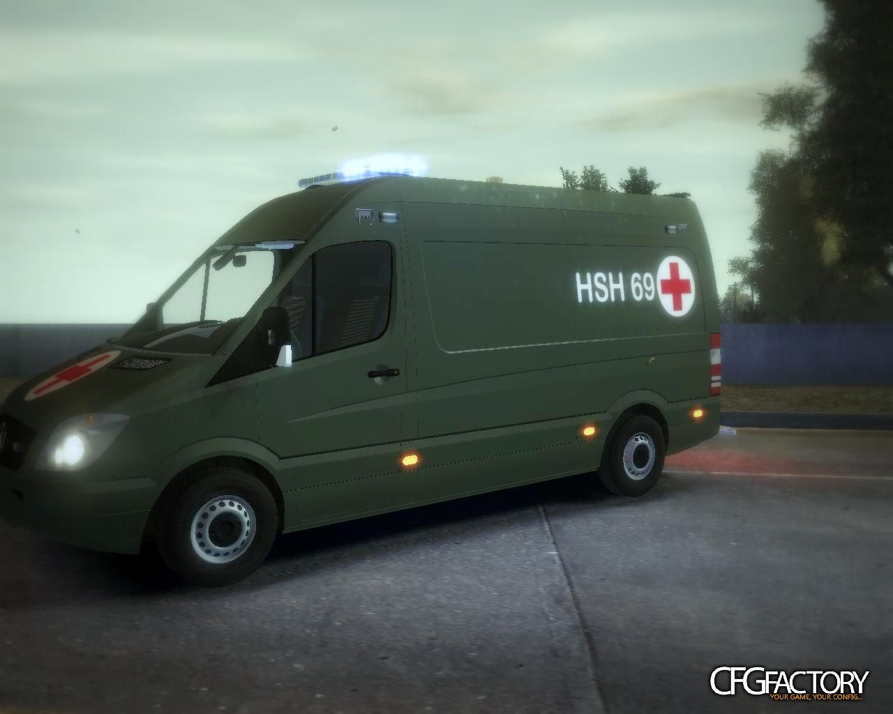 Finnish Military Ambulance (Mercedes Benz Sprinter