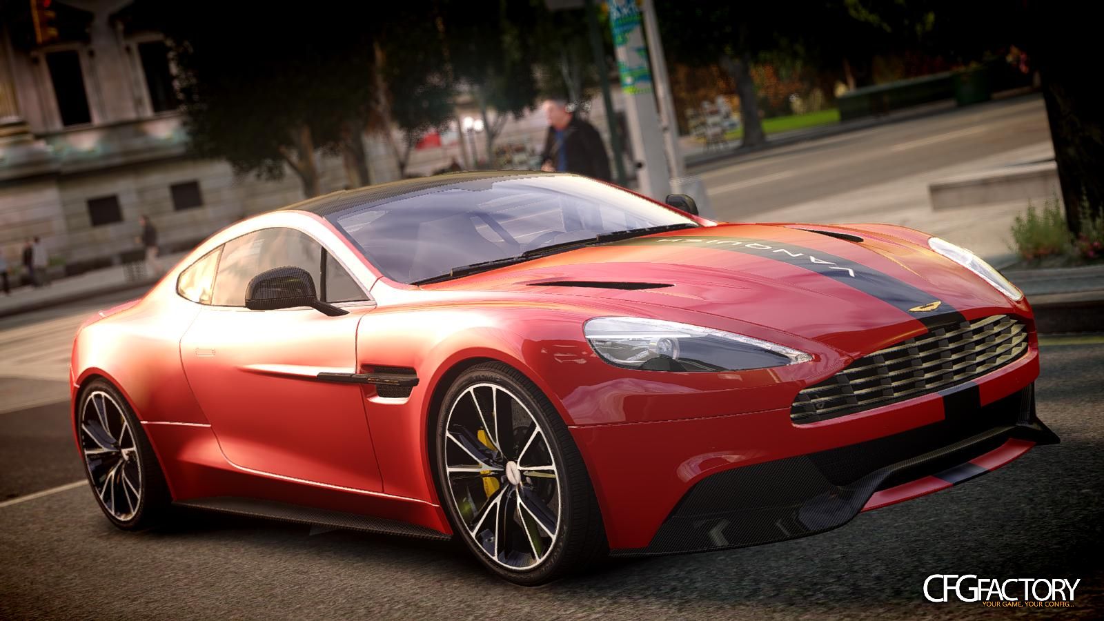 2013 Aston Martin Vanquish 'V-Stripes' PaintJob