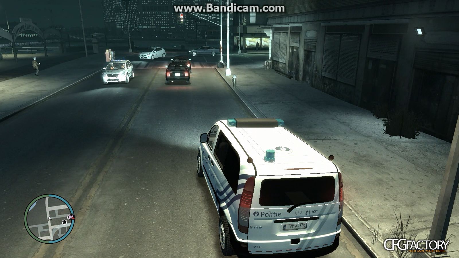 Belgian Police Mercedes VITO