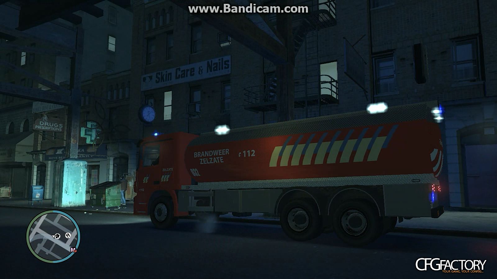 Belgian Firetruck - Tanker - Brandweer Zelzate