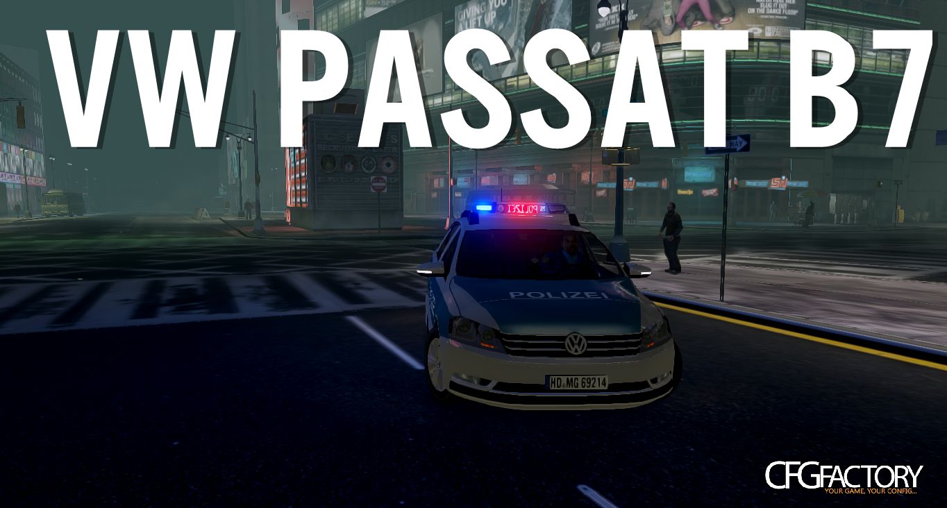 2012 Volkswagen Passat (B7) German Police
