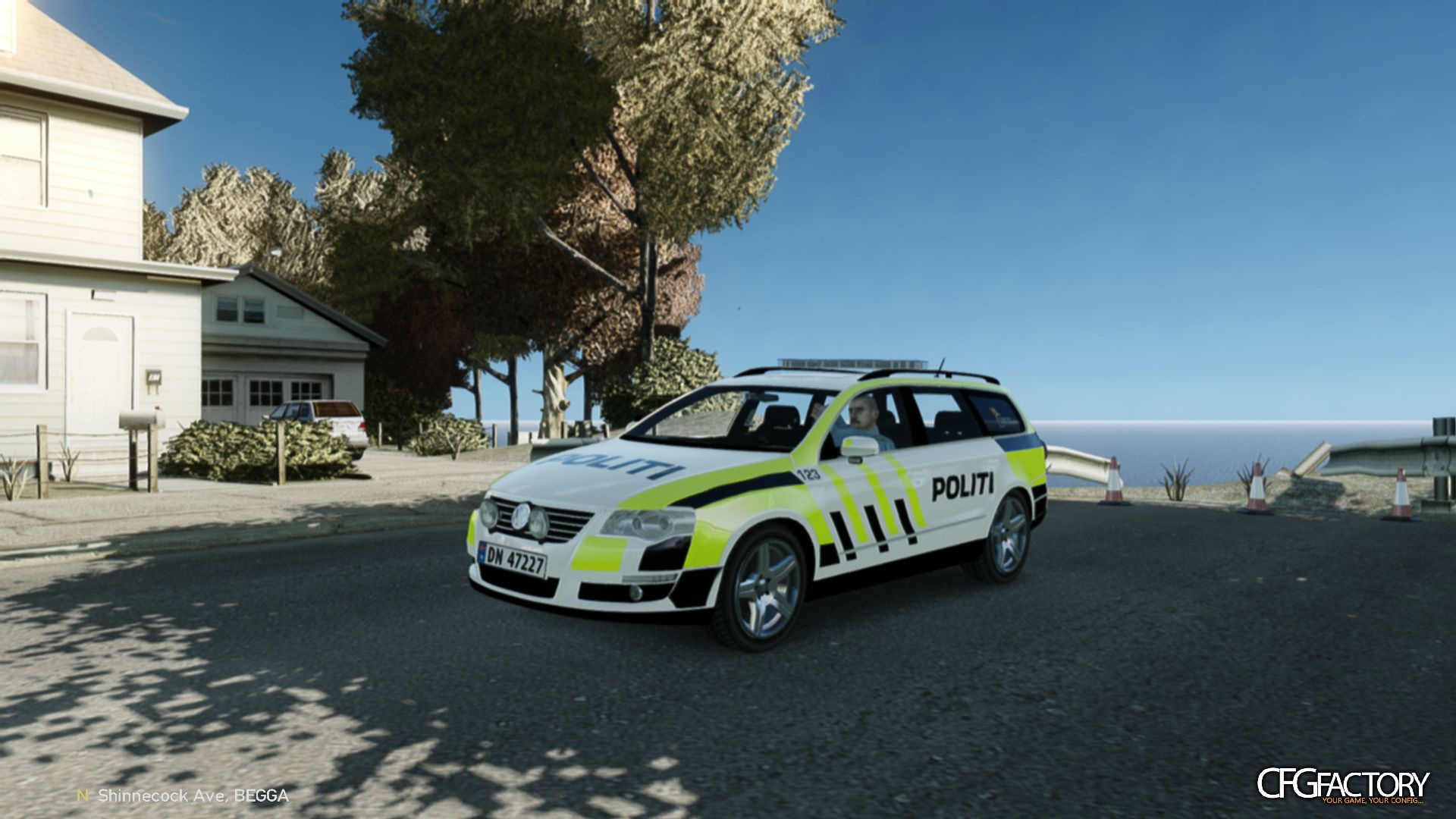 Norwegian VW Passat Police car skin v2.0