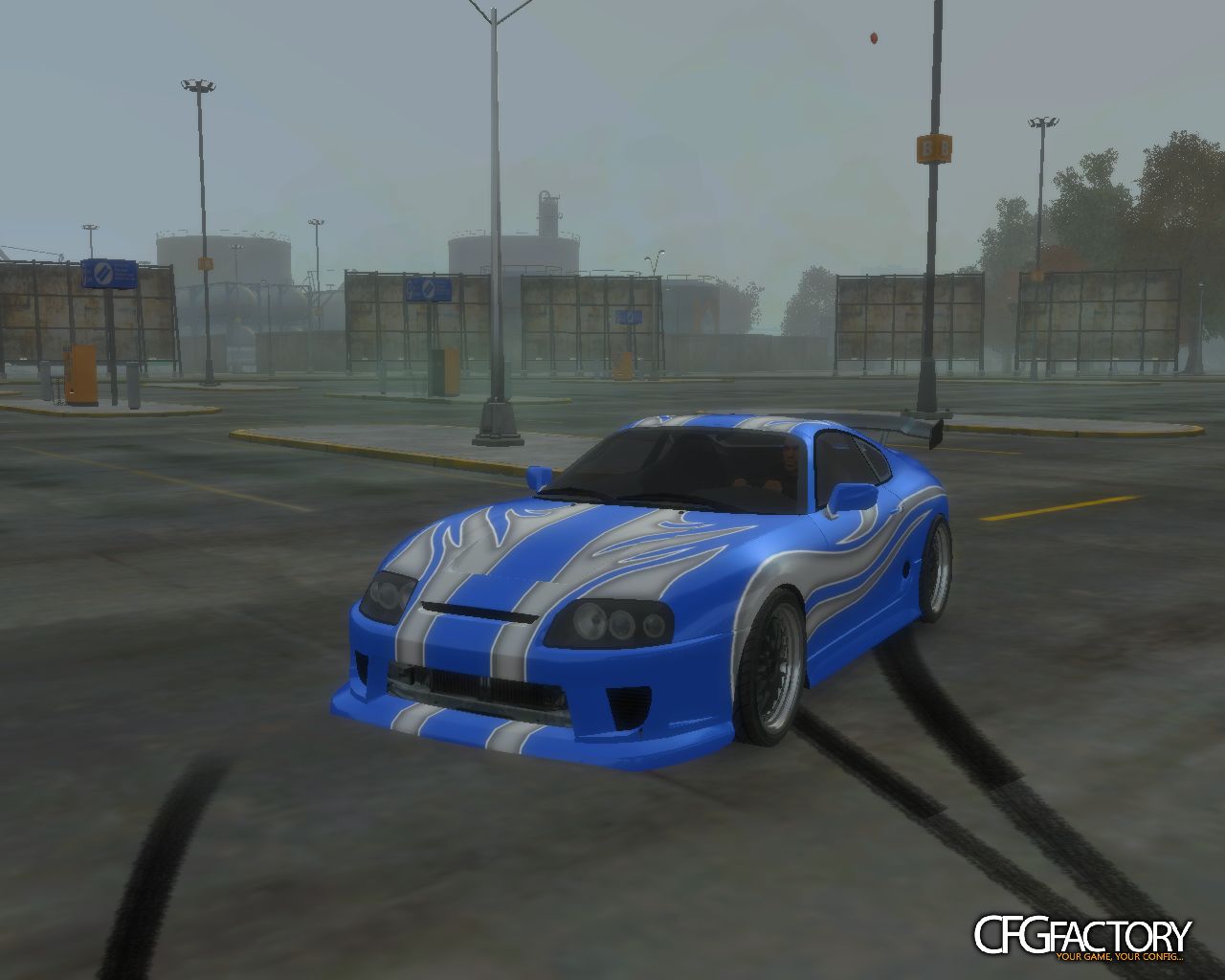 Toyota Supra (NFS SHIFT 2) Darius and Sal Livery N