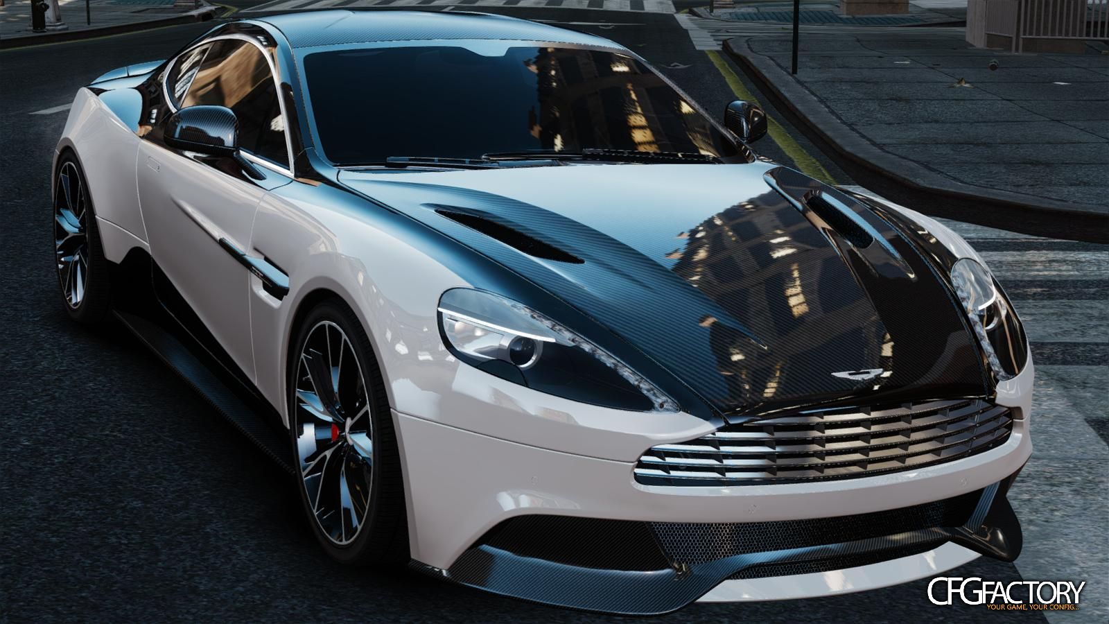 2013 Aston Martin Vanquish 'Grand Carbon' PaintJob