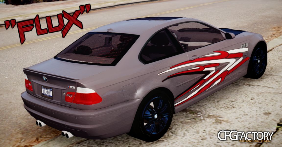 ''Flux'' Paintjob for Spidereon's 2005 BMW M3 E46