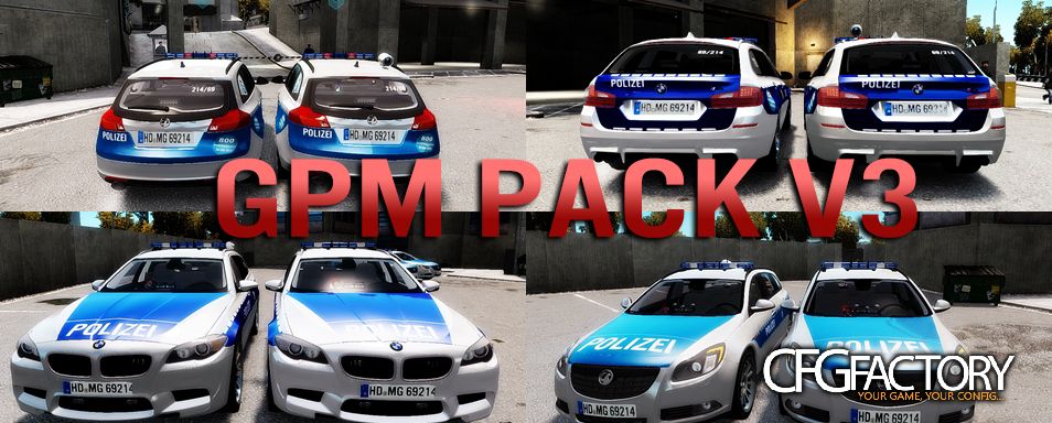 GPM Pack V3 - German Police Pack
