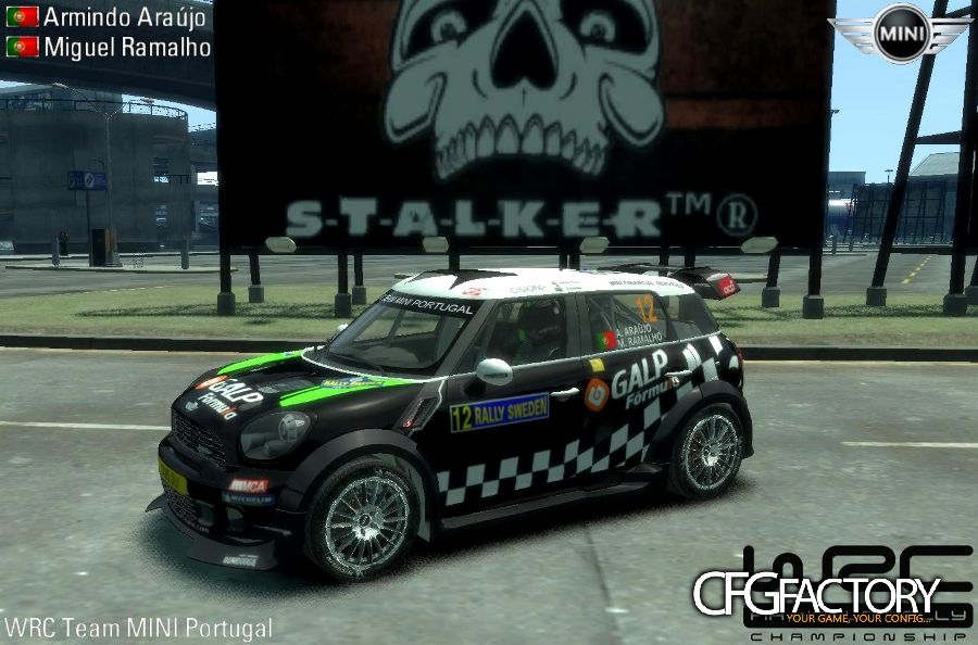 Wrc Team Mini Portugal Araujo Paintjob