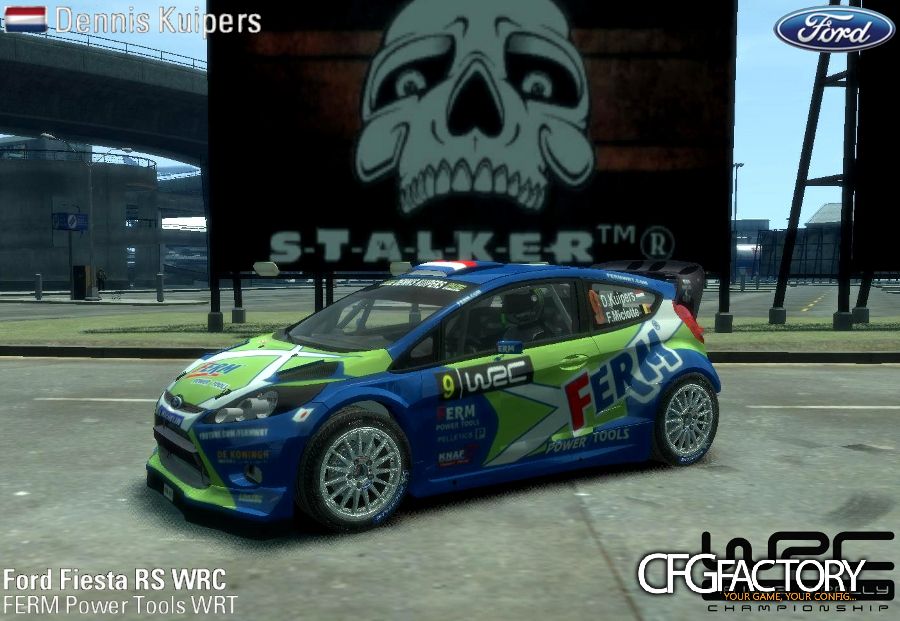 Ford Fiesta Wrc Dennis Kuipers 2011 Paintjob