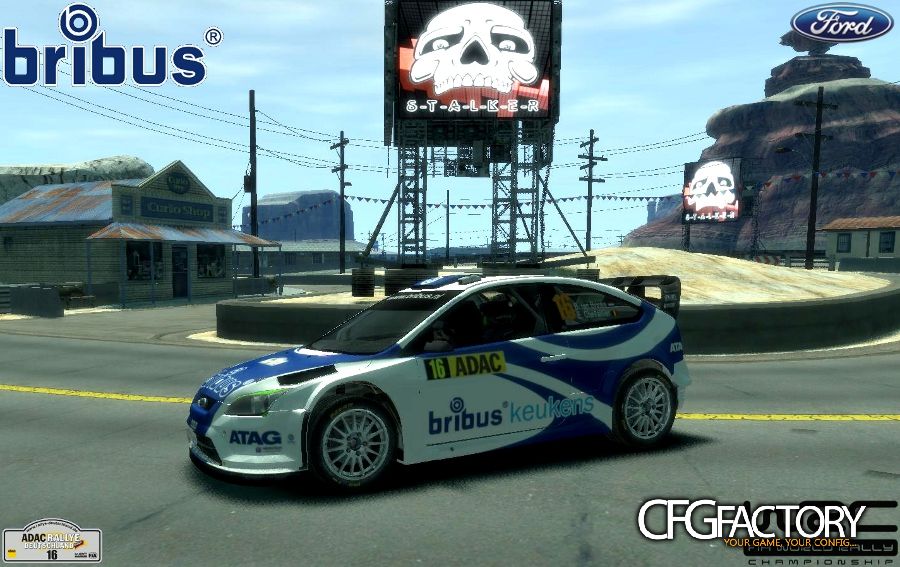 Ford Focus RS WRC Bribus Keukens Paintjob