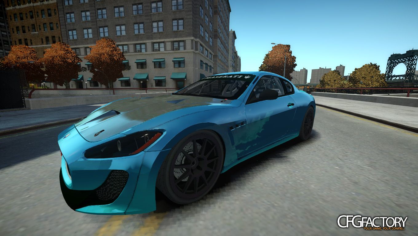 Maserati GranTurismo MC 2009 Paint Job