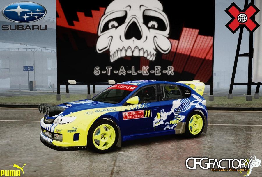 Subaru Puma Rallycross 2012 Paintjob