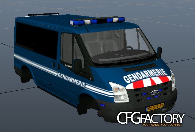 Ford Transit Gendarmerie