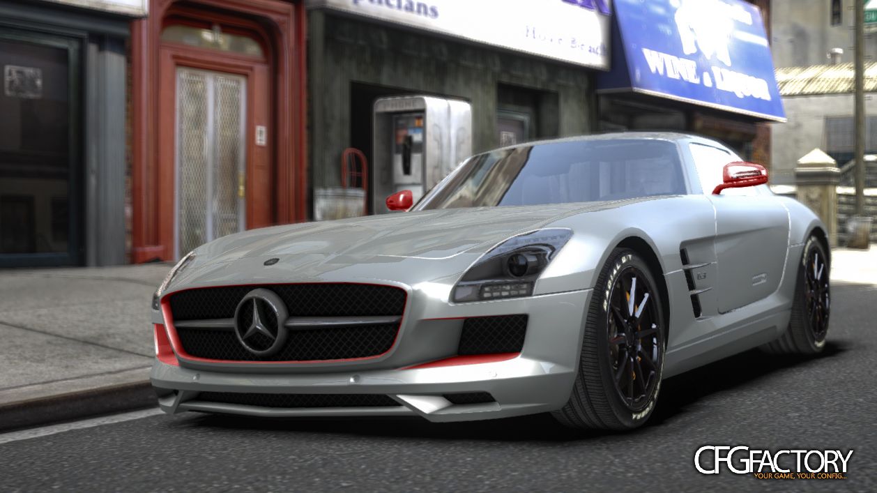 Mercedes Benz SLS AMG Aige-edit Paintjob