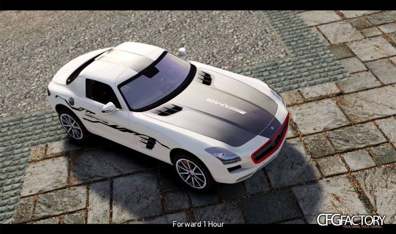 2011 Mercedes Benz SLS AMG v3.0 paintjob