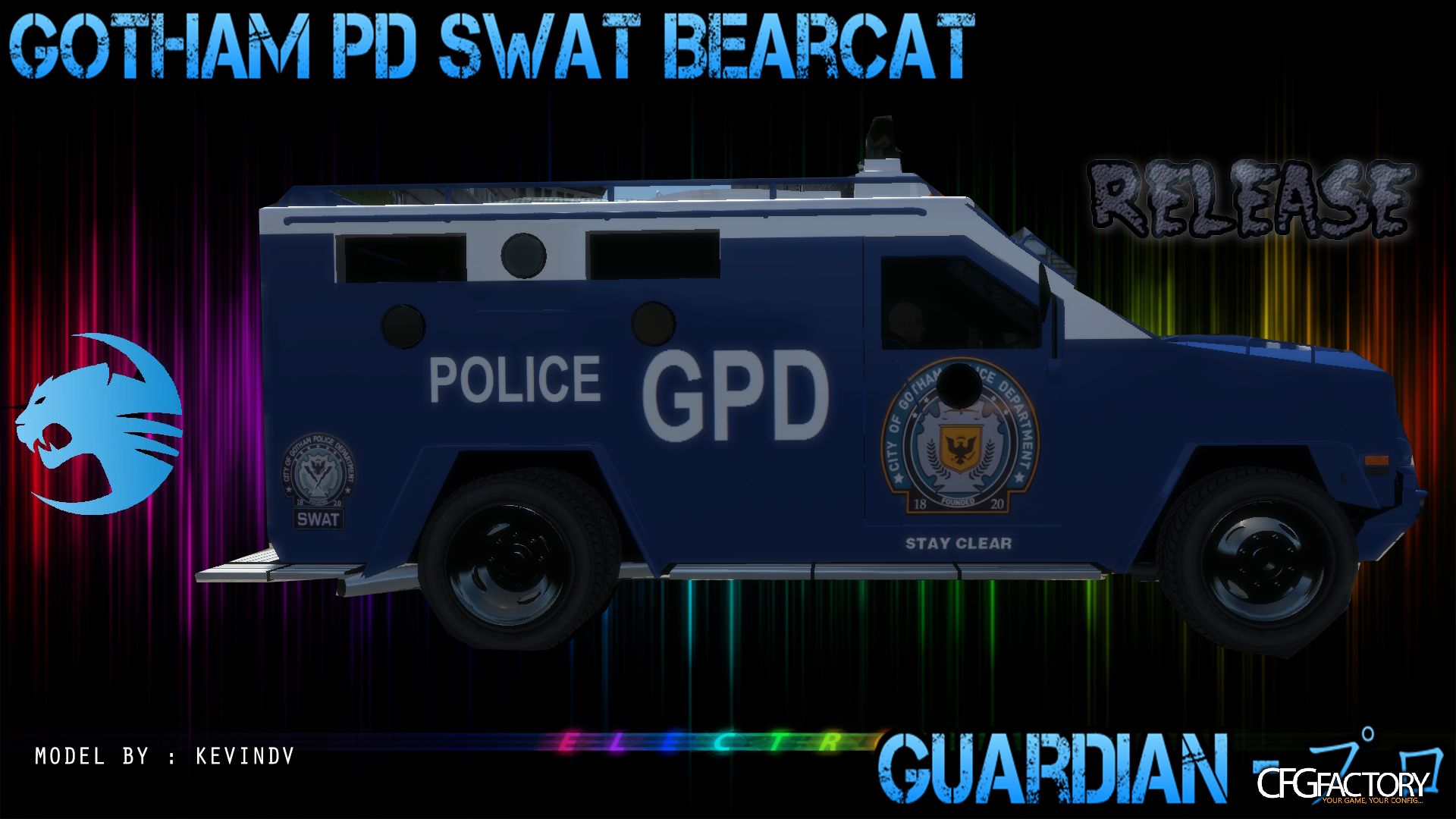 Gotham PD SWAT Bearcat