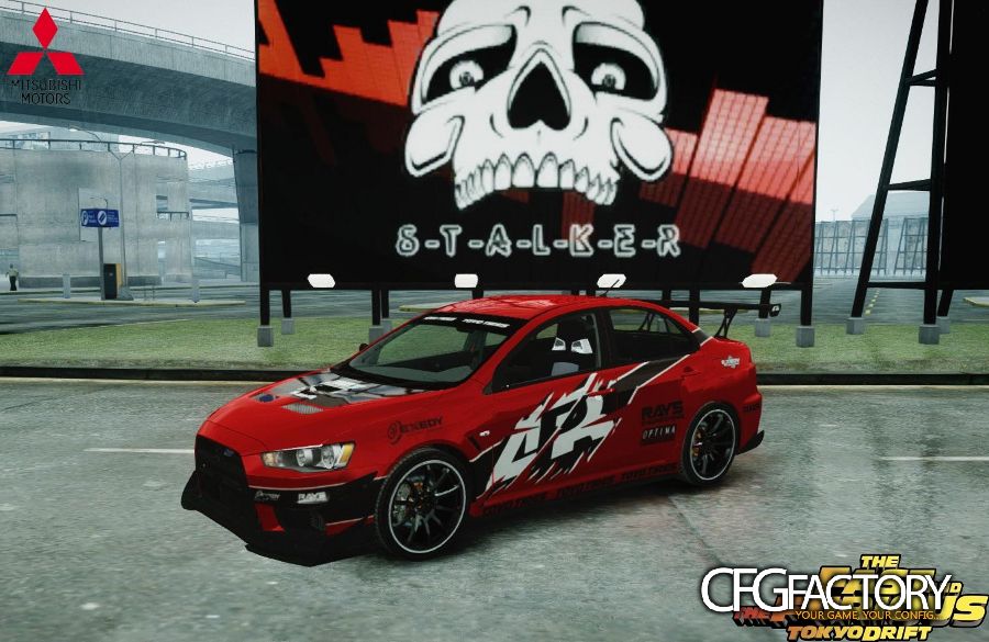 Extra Paintjobs Mitsubishi Lancer X