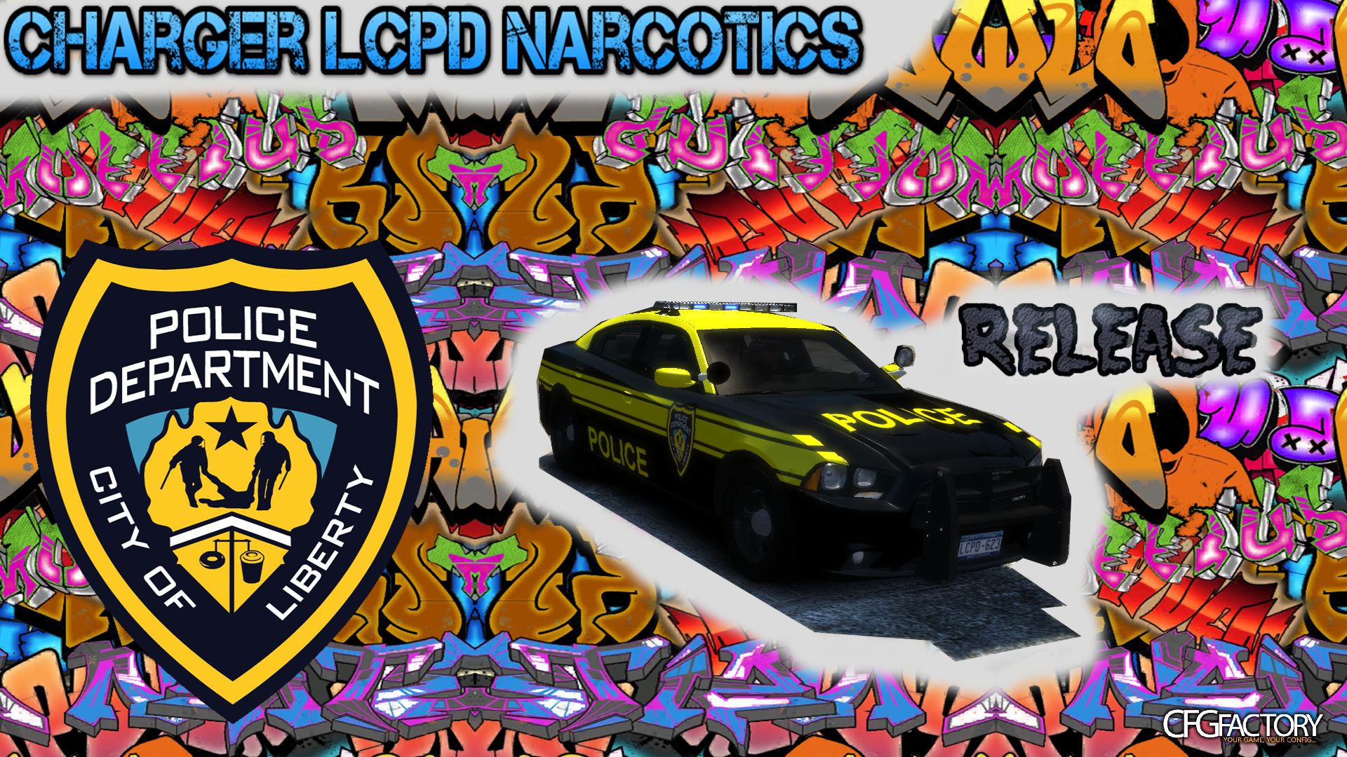 Custom LCPD Charger Narco