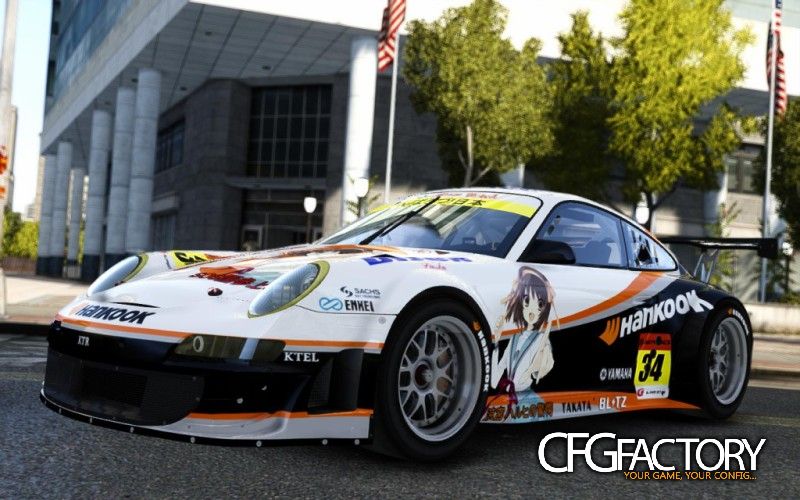 Super GT  #34  HANKOOK Porsche GT3 Painting