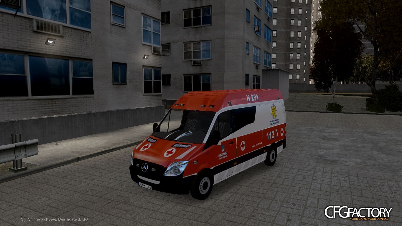Mercedes Sprinter Helsinki Pelastuslaitos H291