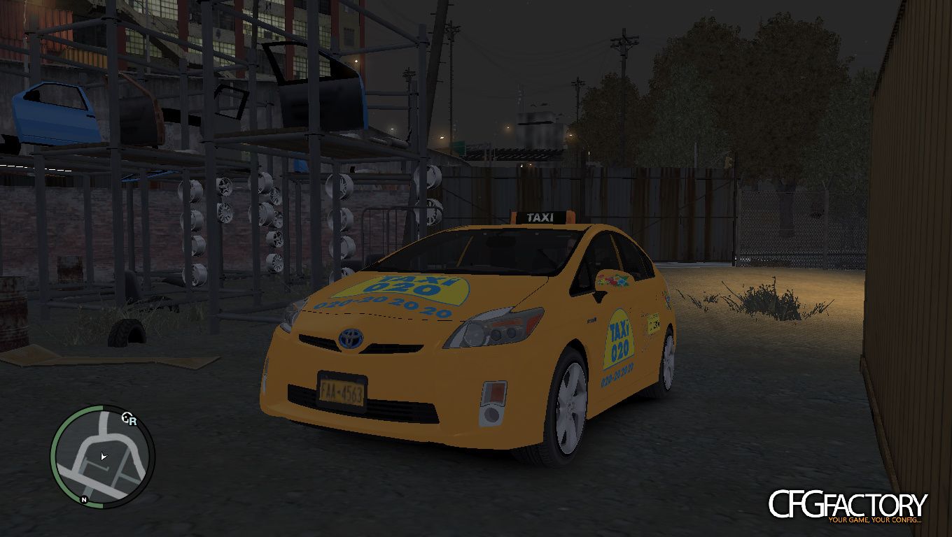 Toyota Prius 2011 ''TAXI 020 Skin''