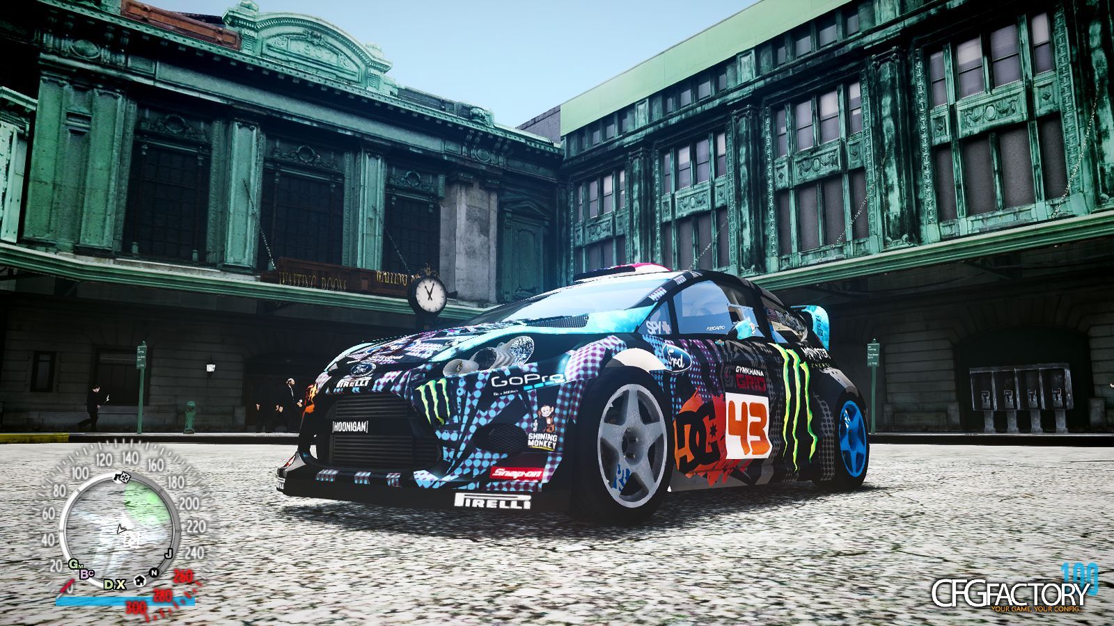 Ford Fiesta HFHV racing division 2013 hoonigan pai