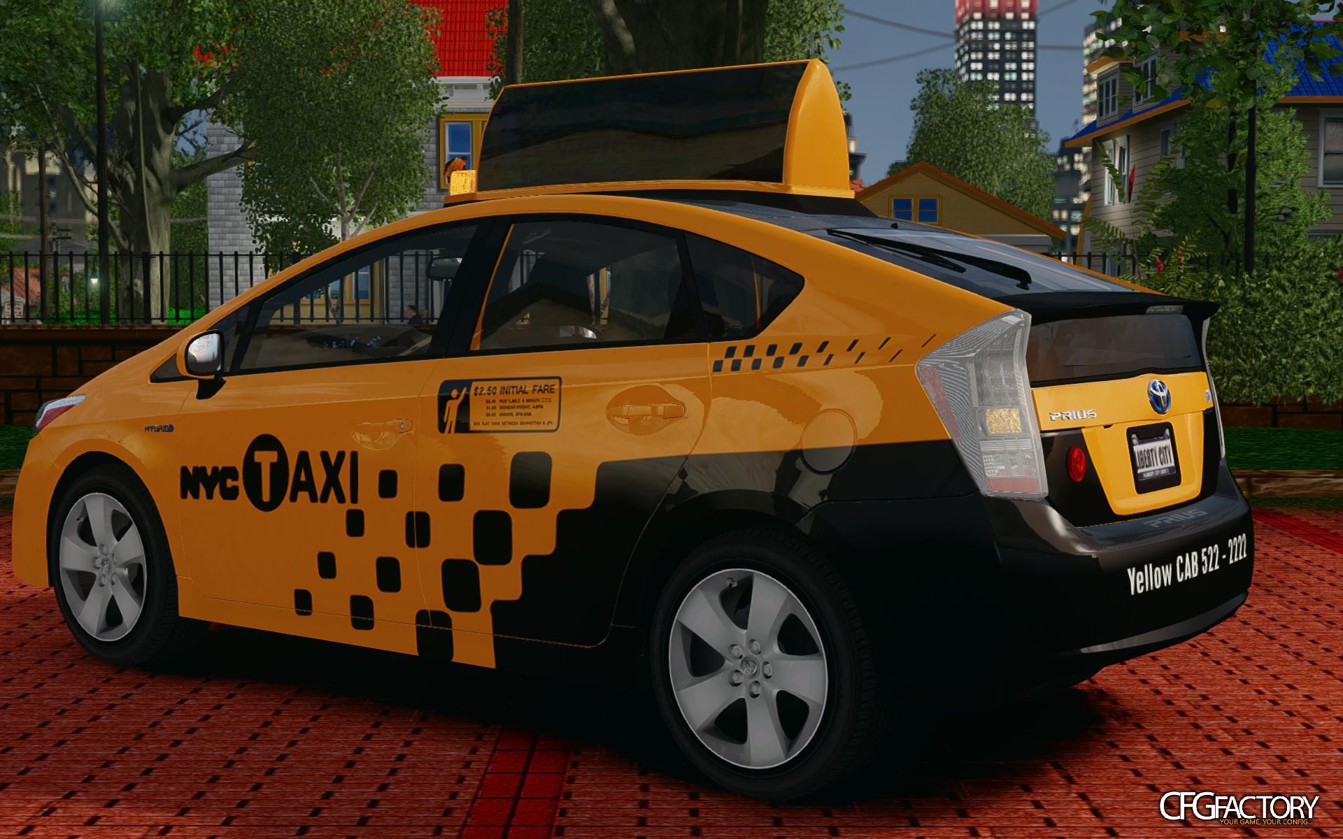 Toyota Prius 2011 Taxi  NYC  Paintjob v2