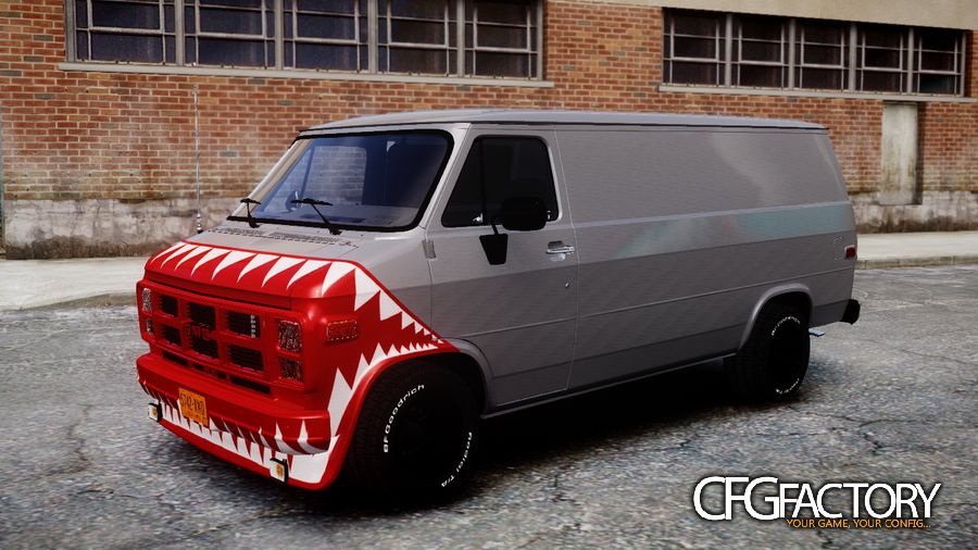 1983 GMC Vandura G-1500 Tuned "Shark Mouth&qu