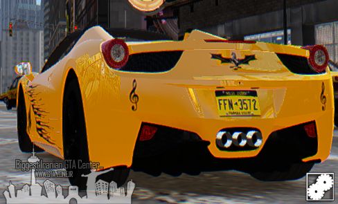 Ferrari 458 Paintjob