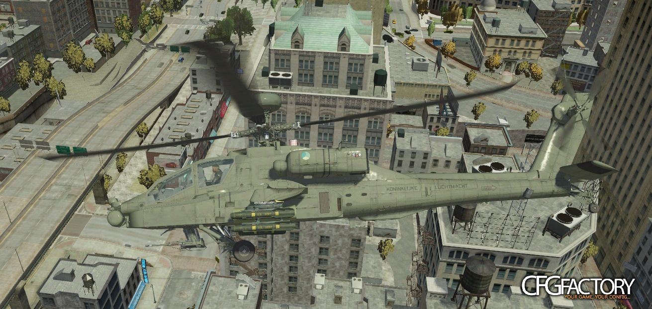 AH-64D Apache Dutch Textures