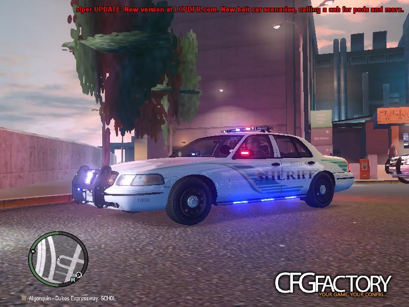 Butte County Ford Crown Victoria Police Car ELS