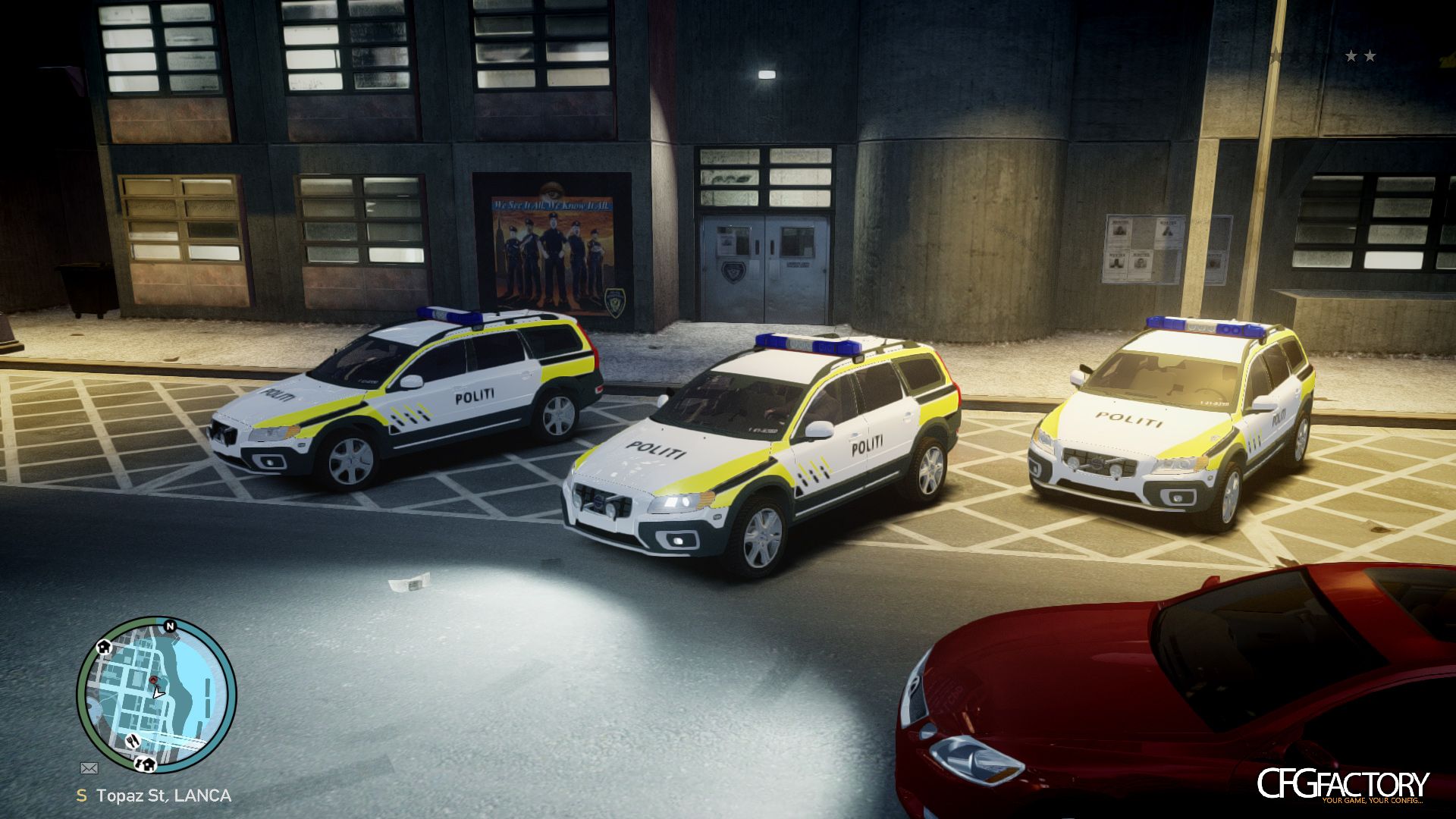 Norwegian Police XC70 Volvo