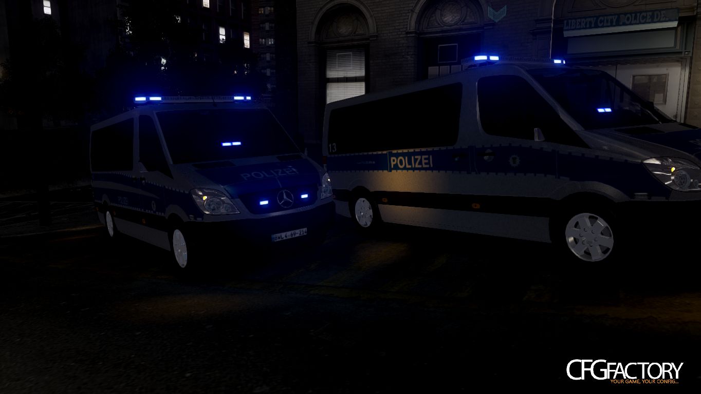 2013 Mercedes Benz Sprinter GruKw Polizei Pack