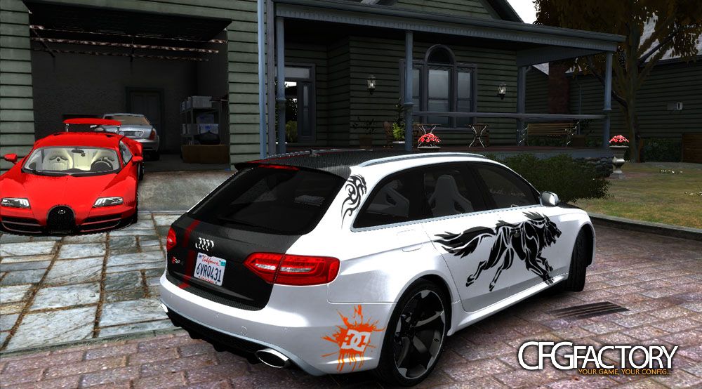 Paintjob 2013 Audi RS4 Avant