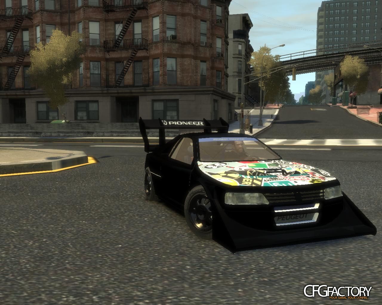 Peugeot 405 T16 PikesPeak (Black Edition+Sticker B
