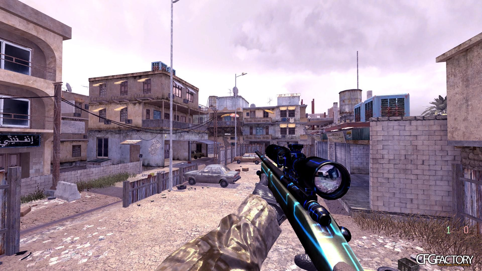 M40A3 blue stripes