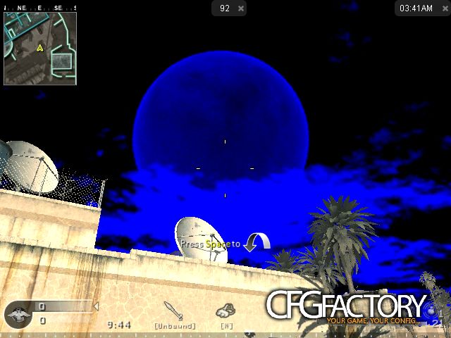 Sky Planet Alien Blue