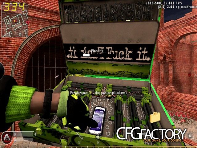Green bomb site