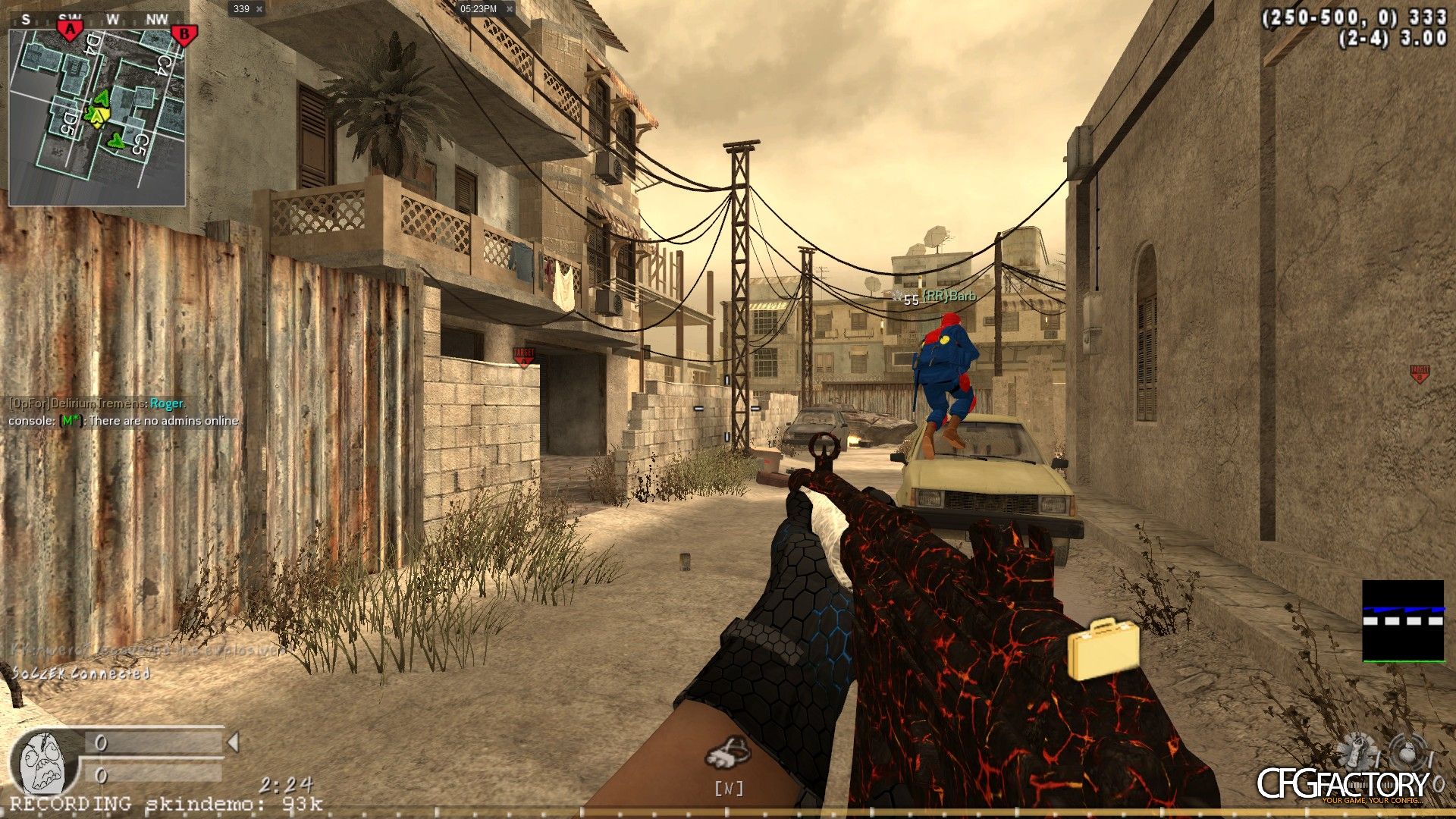 MP5 Skin Lava