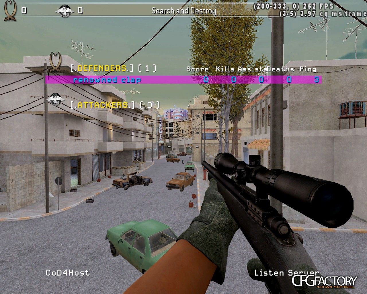 clap config
