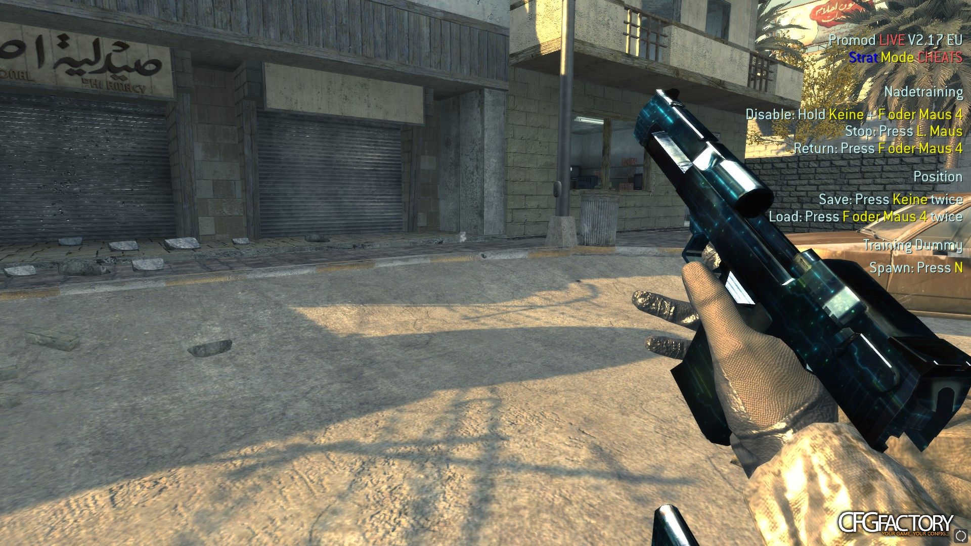 Desert Eagle nigt blue lines