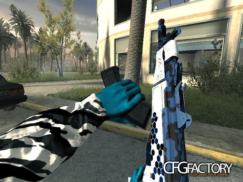 Black and blu hands pack