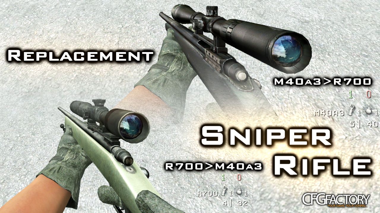 Replacement Sniper Rifle