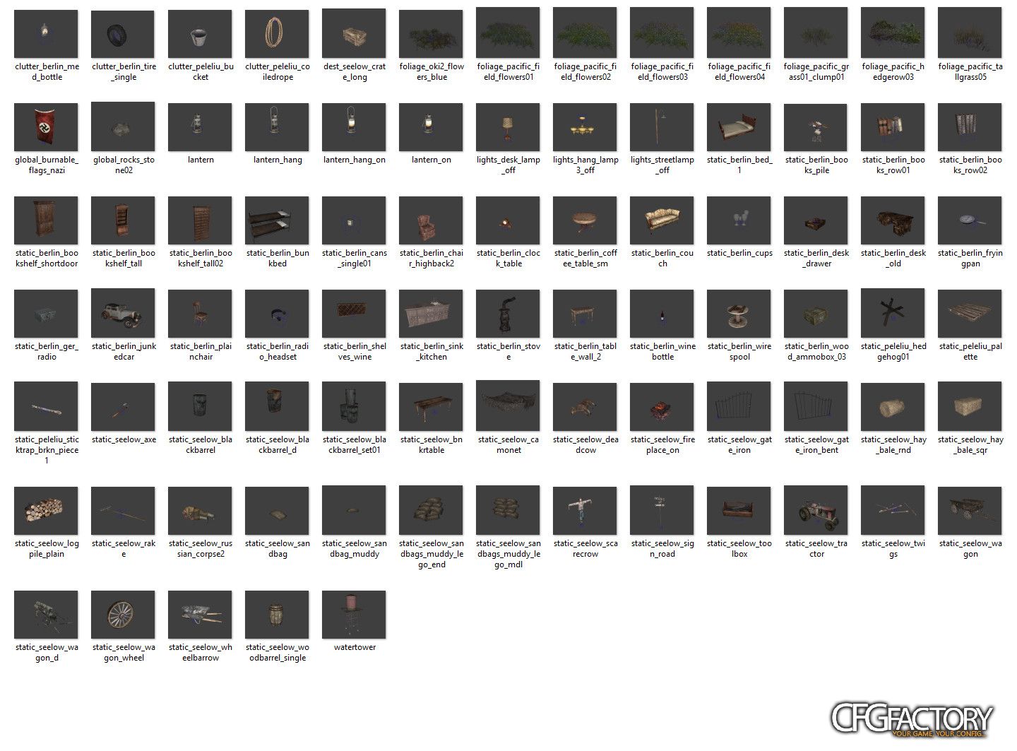 CoD5 XMODEL Pack
