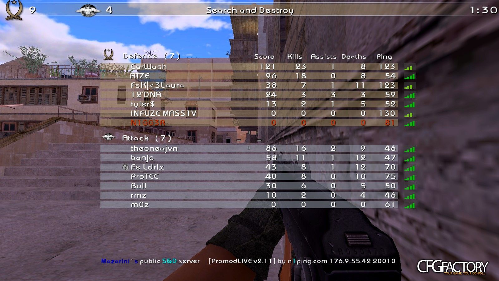 qL1mAxzu's shit CFG