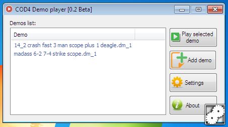 COD4 Demo Player