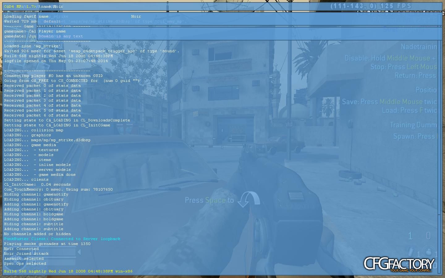 Noir's 2014 Config