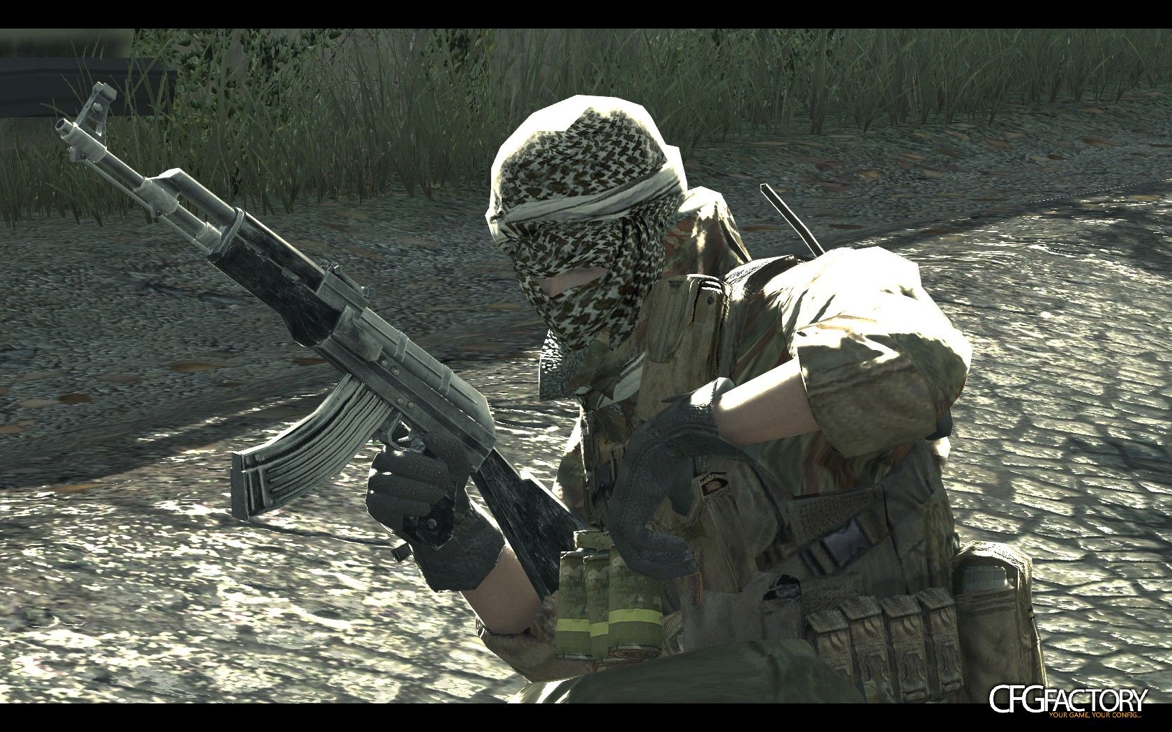 Silver AK-47