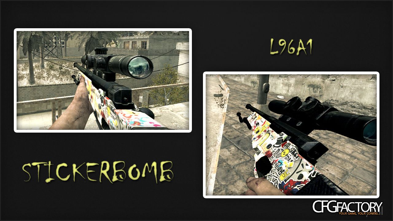 L96A1 Sticker bomb